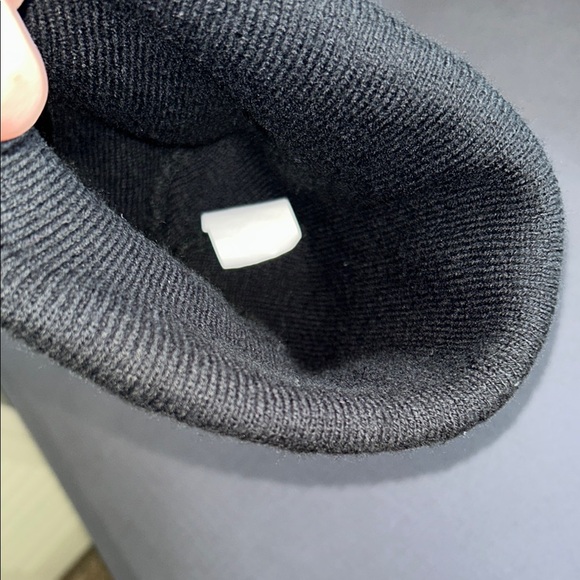 Black Knit Beanie - Picture 4 of 5